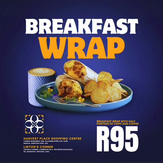 Wake up to Estreito’s Breakfast wrap.
