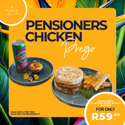 Pensioners Chicken Prego - Wednesday